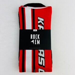 Kansas City Chiefs NFL Football Rock Em Socks L/XL NEW Unused